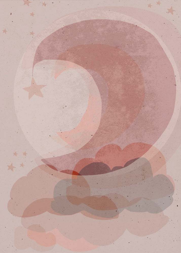 Gentle Moon - Poster / Art Print