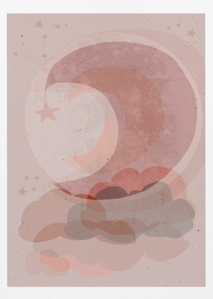 Gentle Moon - Poster / Art Print