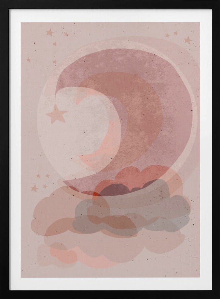 Gentle Moon - Poster / Art Print