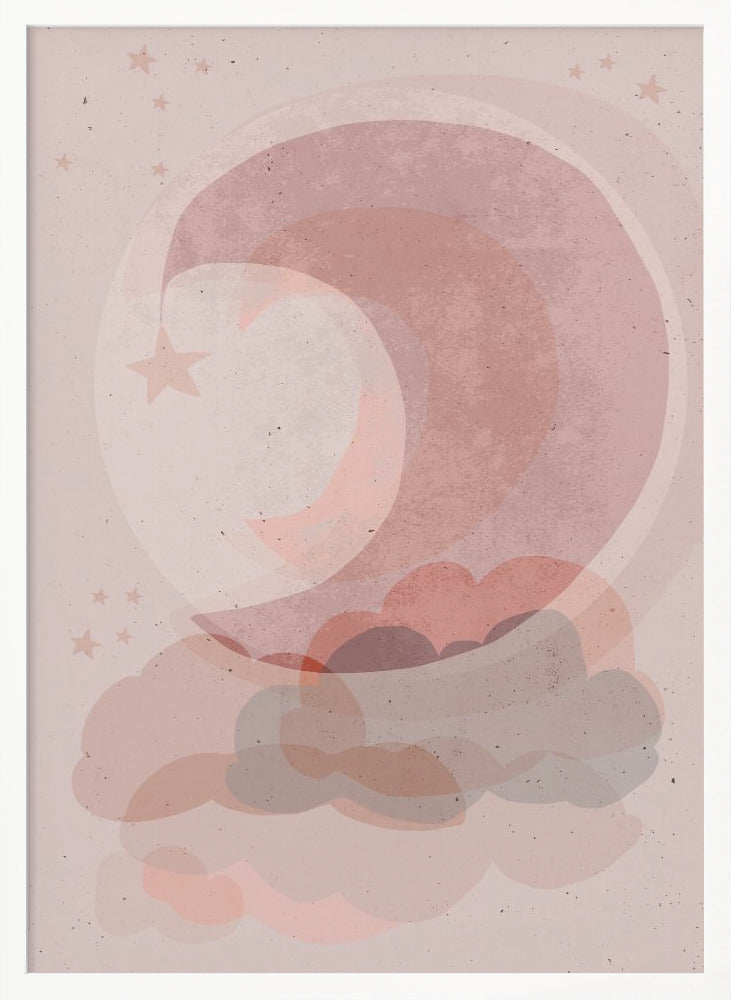 Gentle Moon - Poster / Art Print