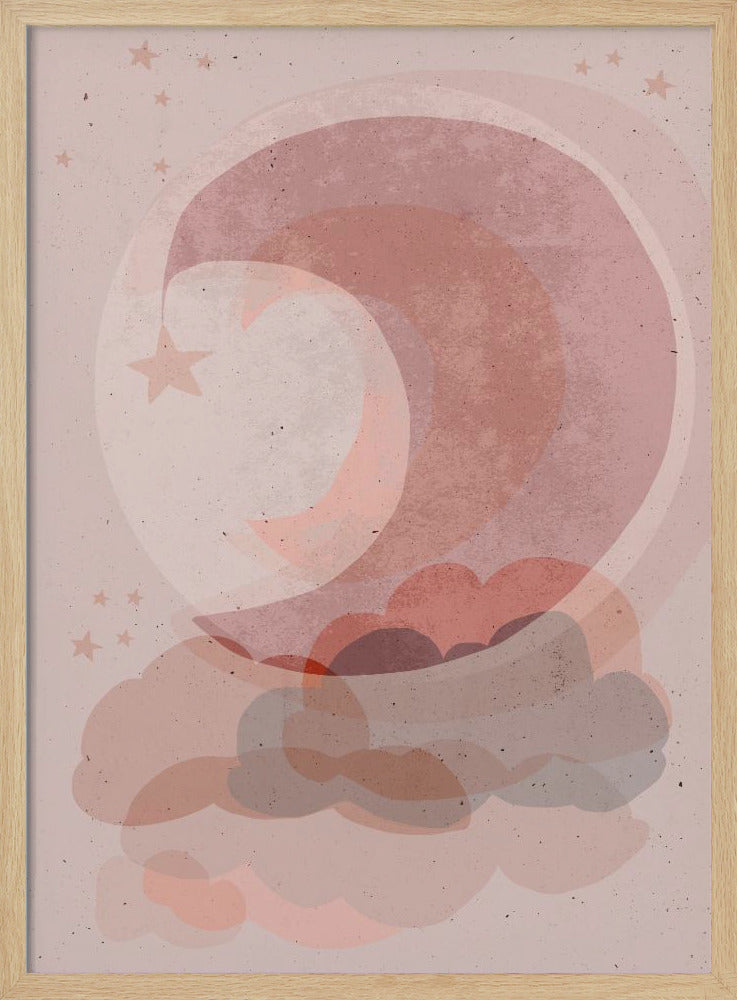 Gentle Moon - Poster / Art Print