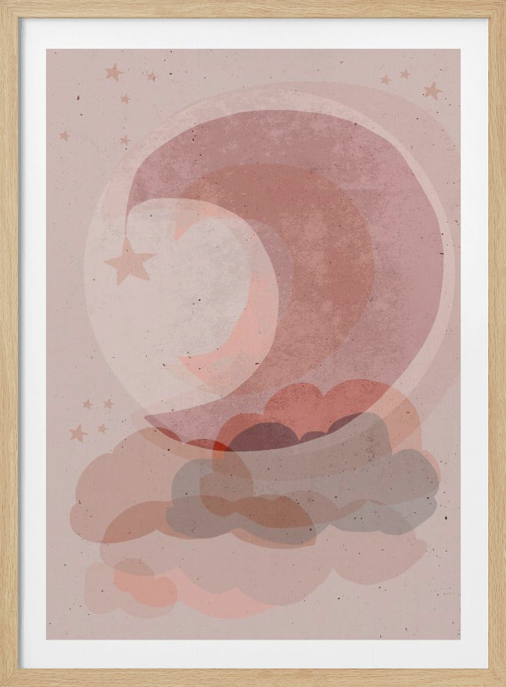 Gentle Moon - Poster / Art Print