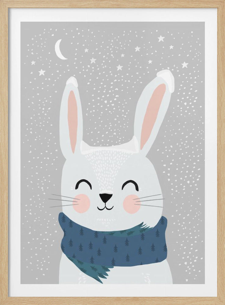 Snow Bunny - Poster / Art Print