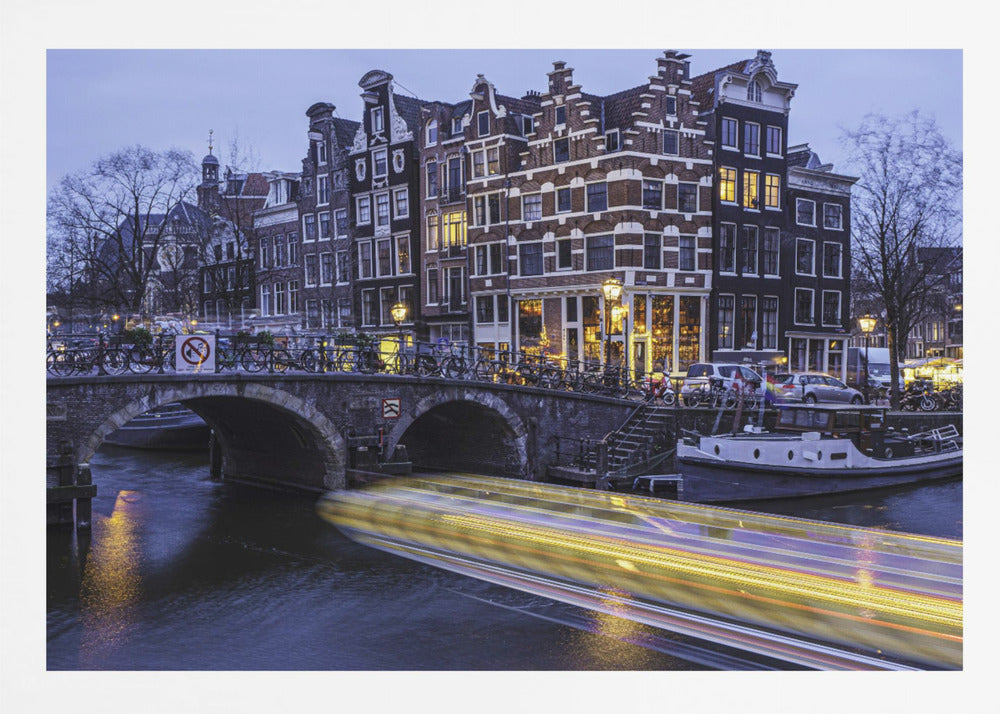 Canals of Amsterdam - Poster / Art Print
