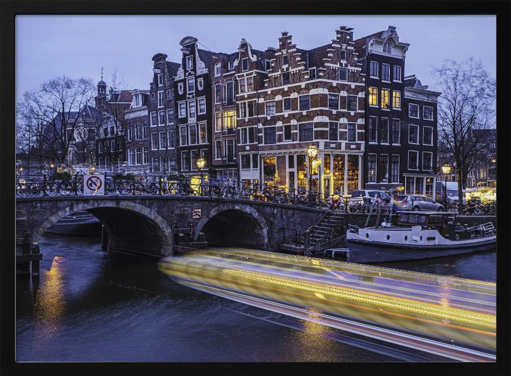 Canals of Amsterdam - Poster / Art Print
