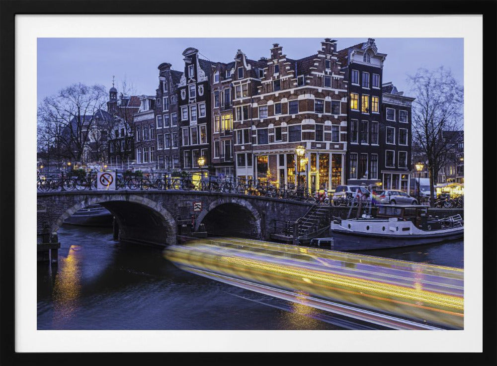 Canals of Amsterdam - Poster / Art Print