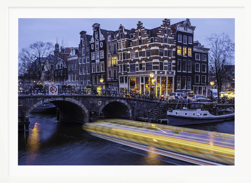 Canals of Amsterdam - Poster / Art Print