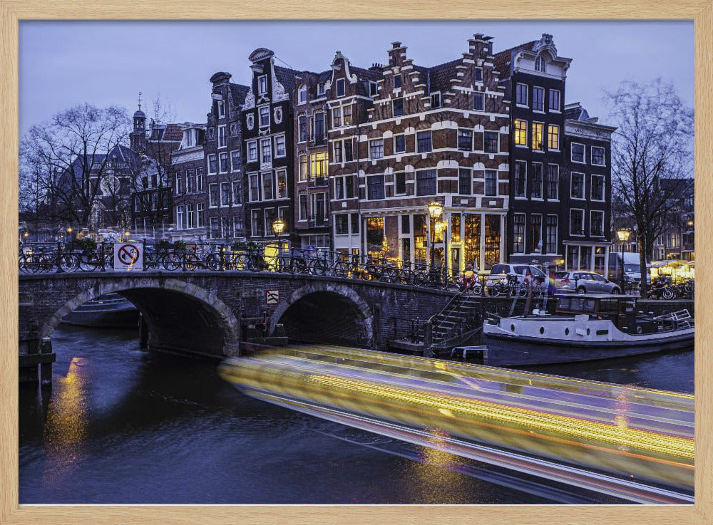 Canals of Amsterdam - Poster / Art Print