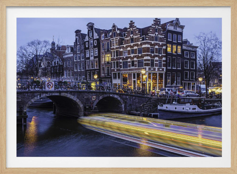 Canals of Amsterdam - Poster / Art Print
