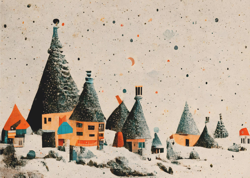 Fairy Village - Poster / Art Print