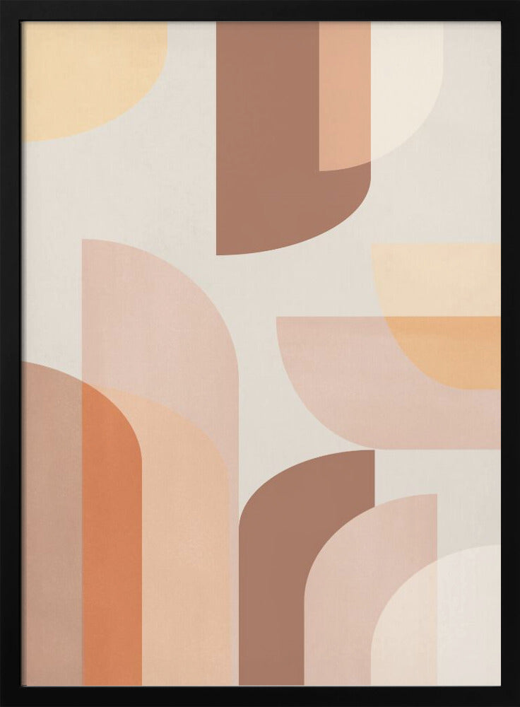 Retro Geometric - Poster / Art Print