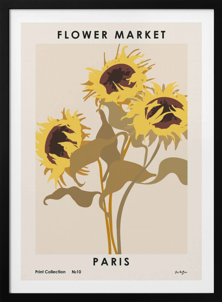 Flower Market. Paris - Poster / Art Print