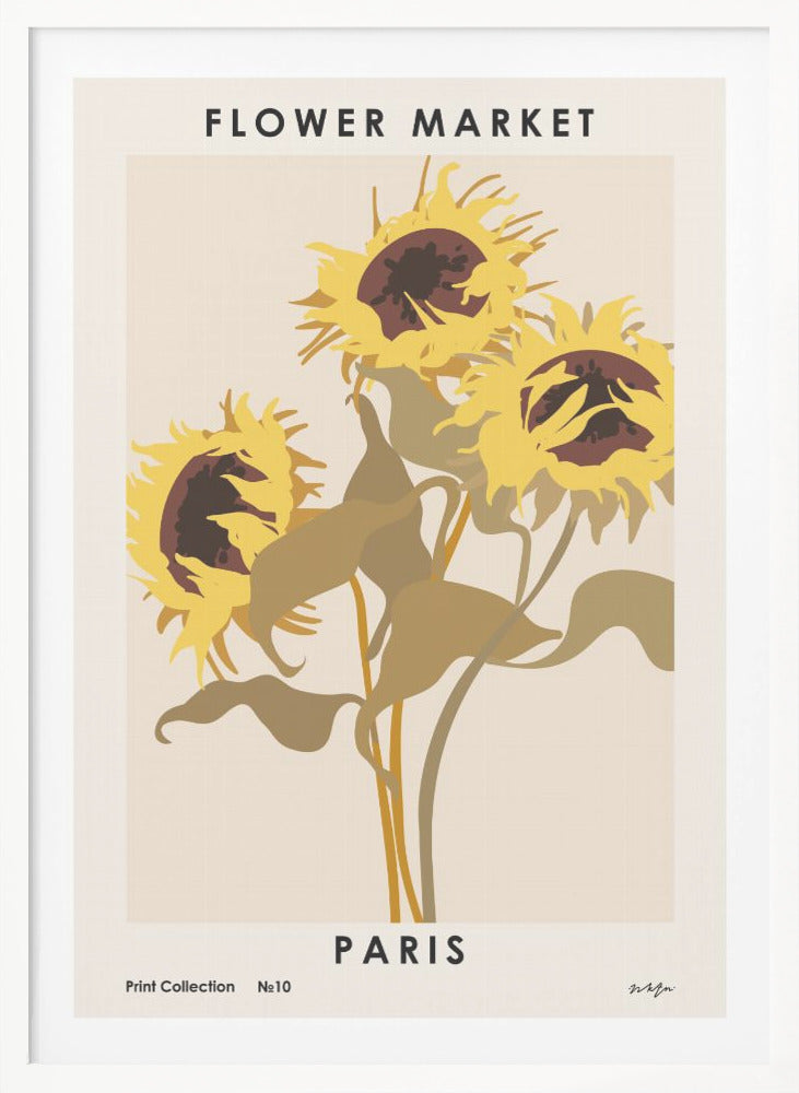 Flower Market. Paris - Poster / Art Print