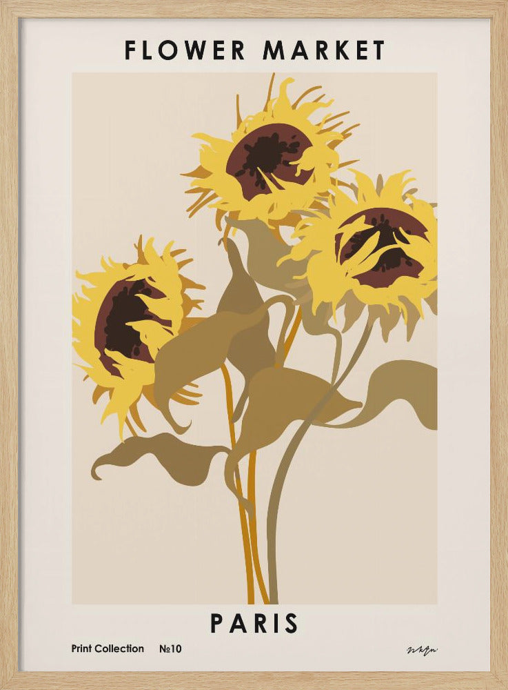 Flower Market. Paris - Poster / Art Print