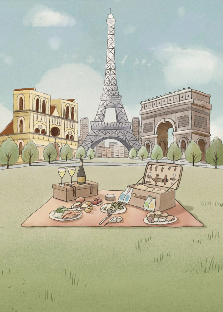 Paris - Poster / Art Print