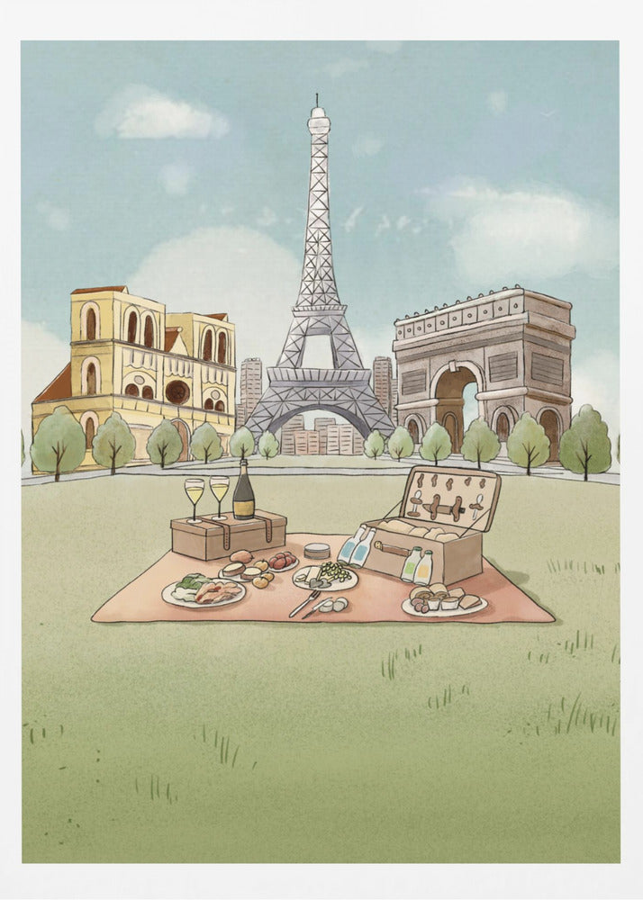 Paris - Poster / Art Print