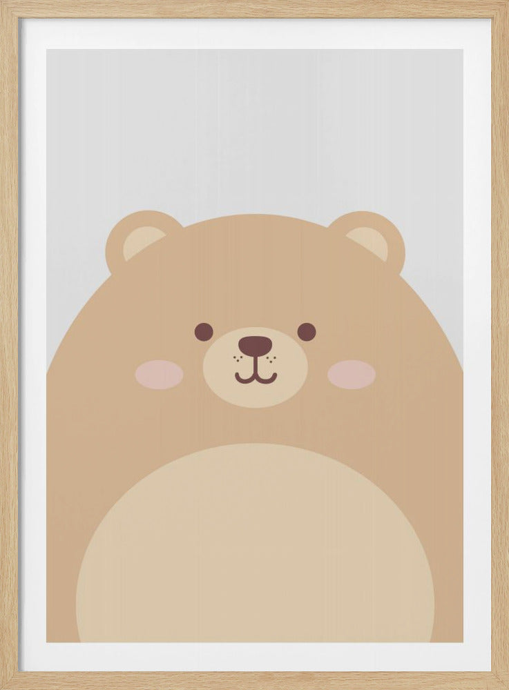 Cute Bear - Poster / Art Print