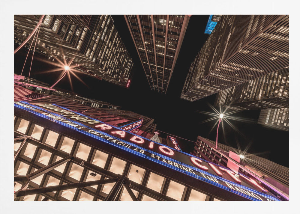 New York Radio City Music Hall - Poster / Art Print