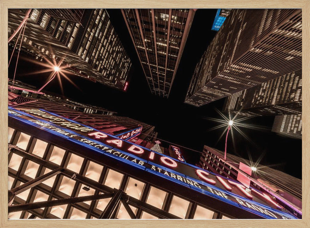New York Radio City Music Hall - Poster / Art Print