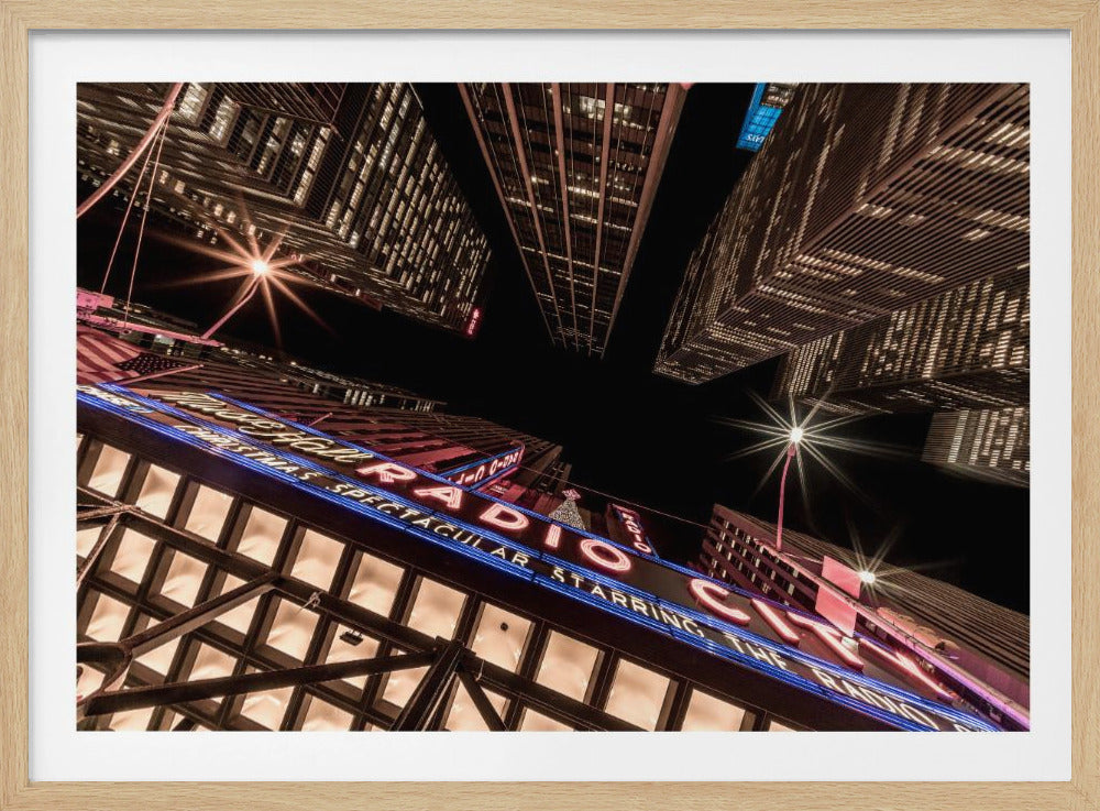 New York Radio City Music Hall - Poster / Art Print