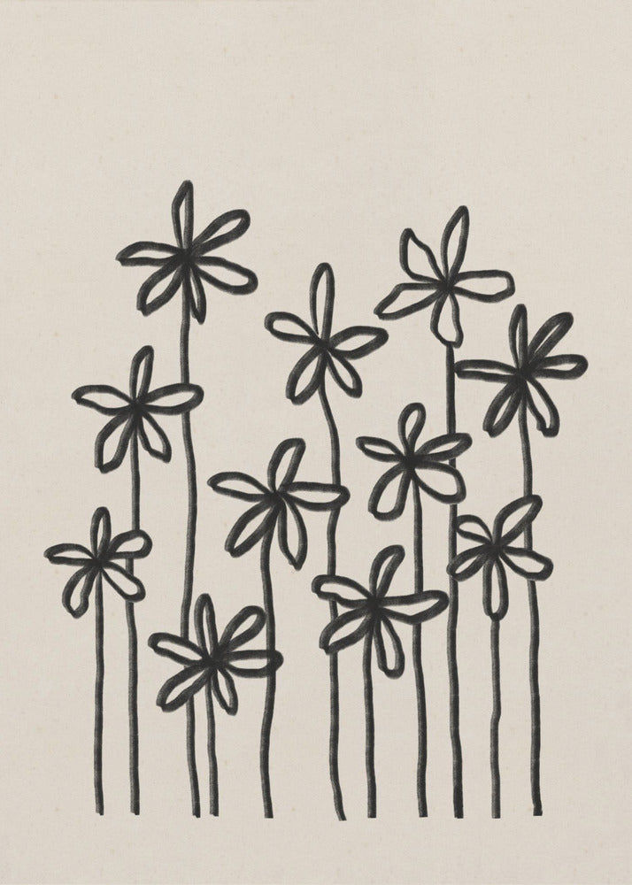 A Field Of Flowers - Poster / Art Print