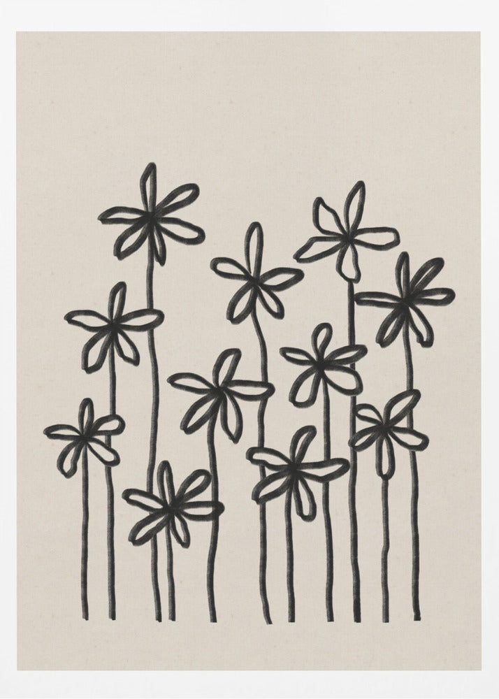 A Field Of Flowers - Poster / Art Print