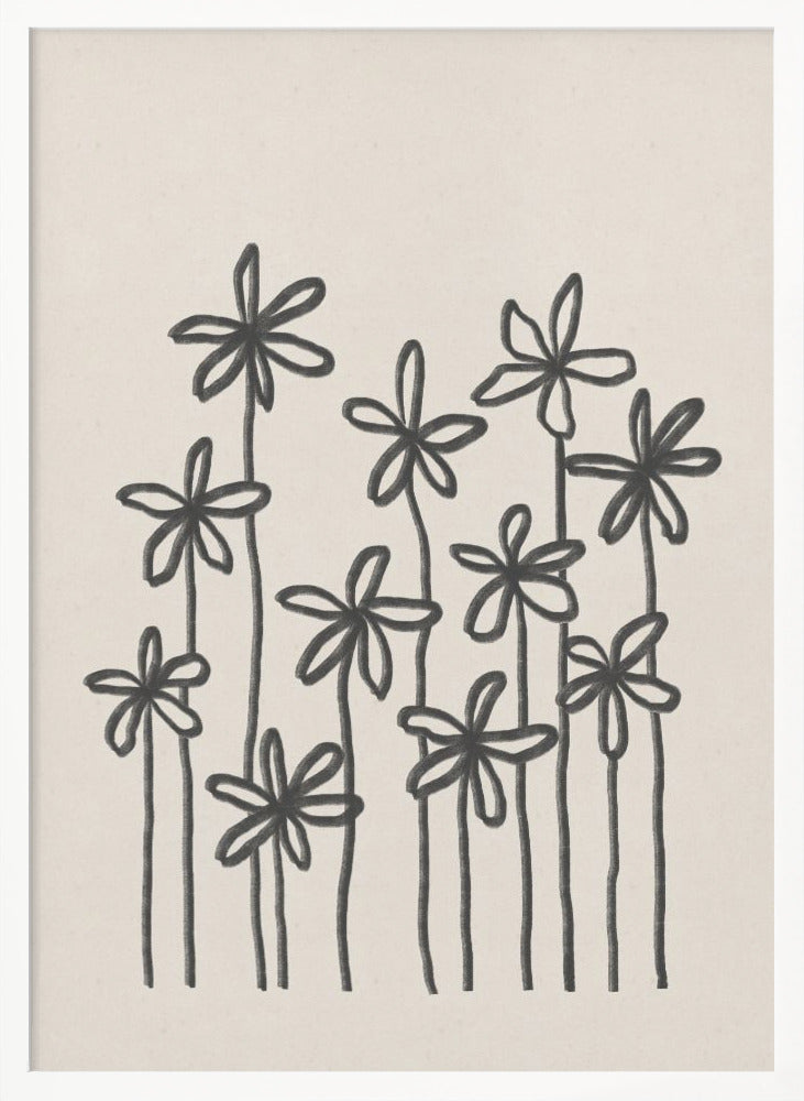 A Field Of Flowers - Poster / Art Print