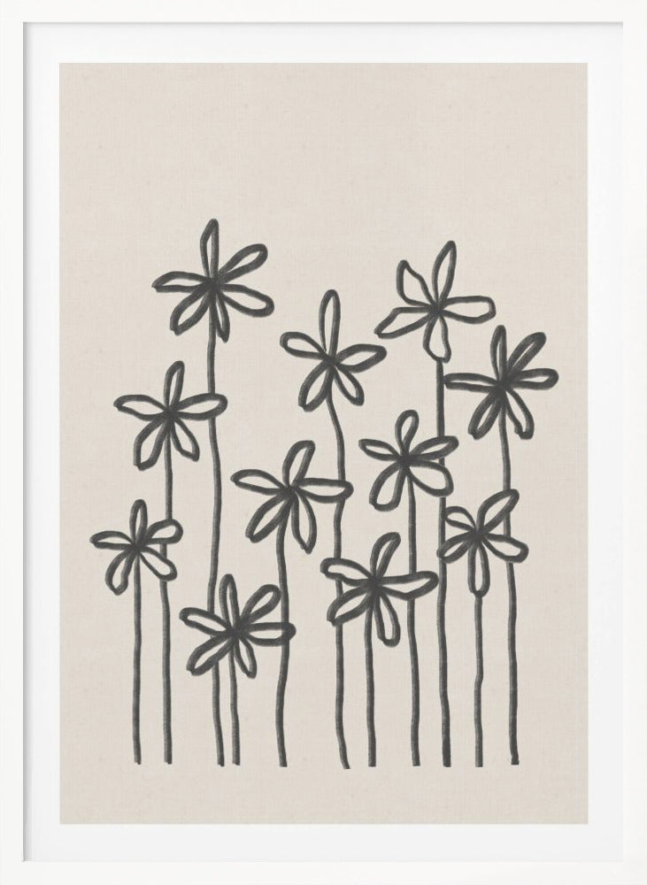 A Field Of Flowers - Poster / Art Print
