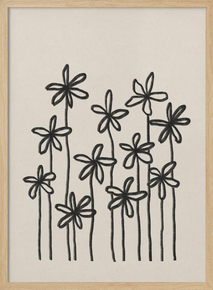 A Field Of Flowers - Poster / Art Print
