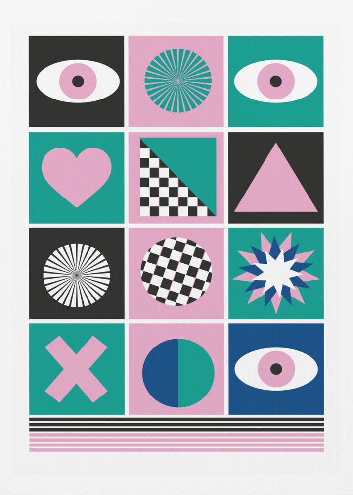 GEOMETRIC III - Poster / Art Print