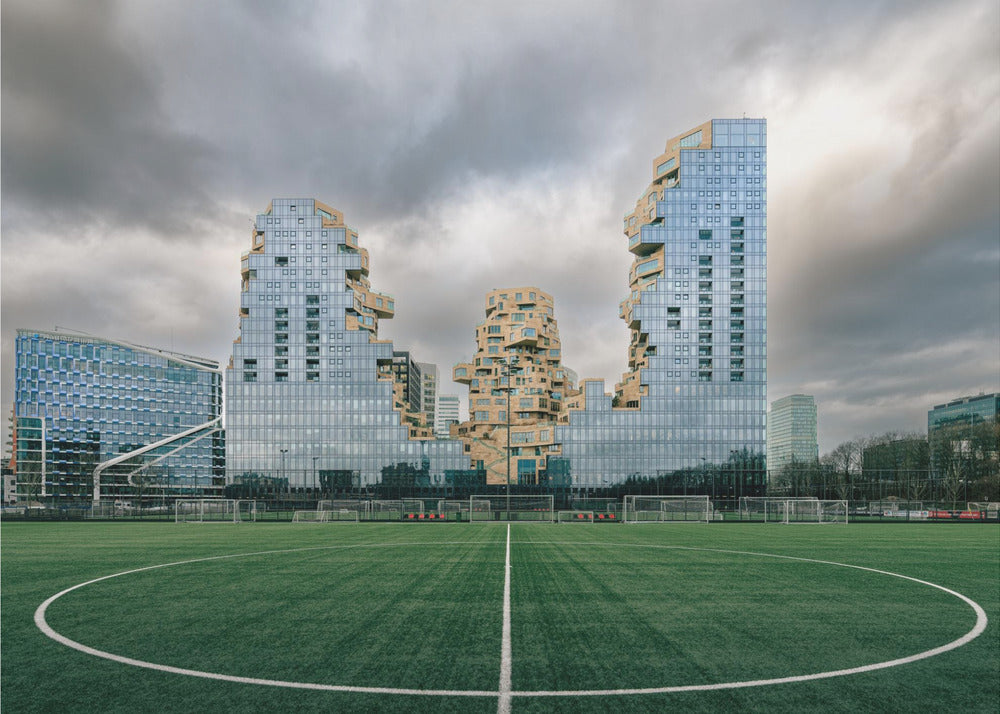 The field and the Valley - Poster / Art Print