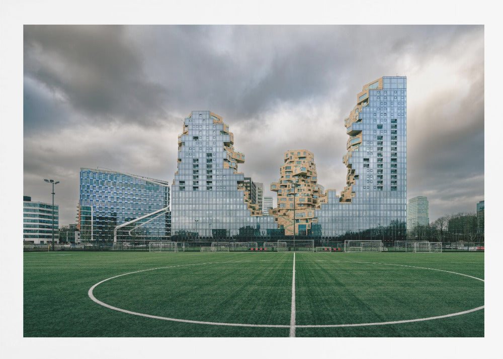 The field and the Valley - Poster / Art Print