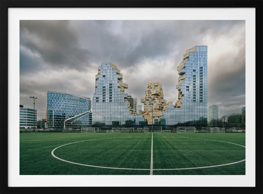 The field and the Valley - Poster / Art Print