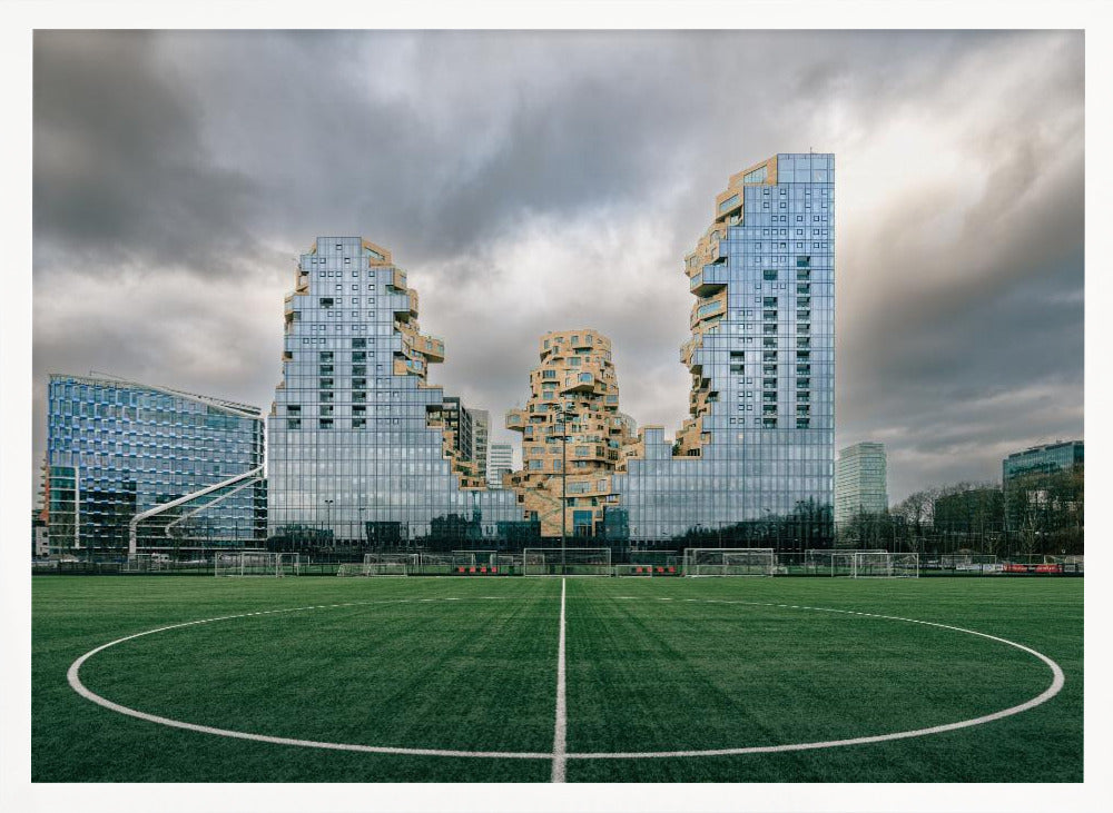 The field and the Valley - Poster / Art Print