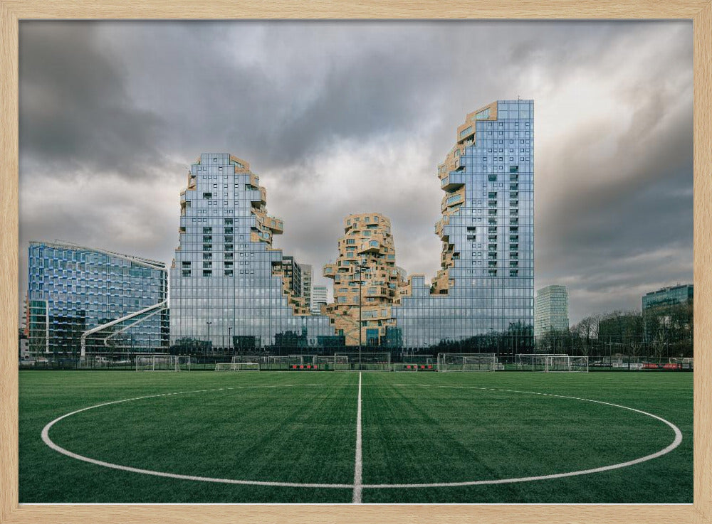 The field and the Valley - Poster / Art Print