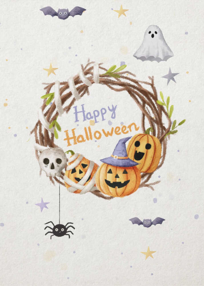 Halloween Dreamcatcher - Poster / Art Print