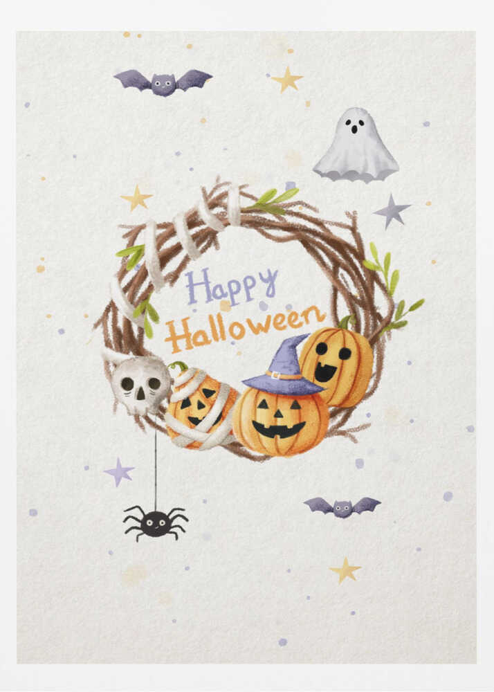 Halloween Dreamcatcher - Poster / Art Print