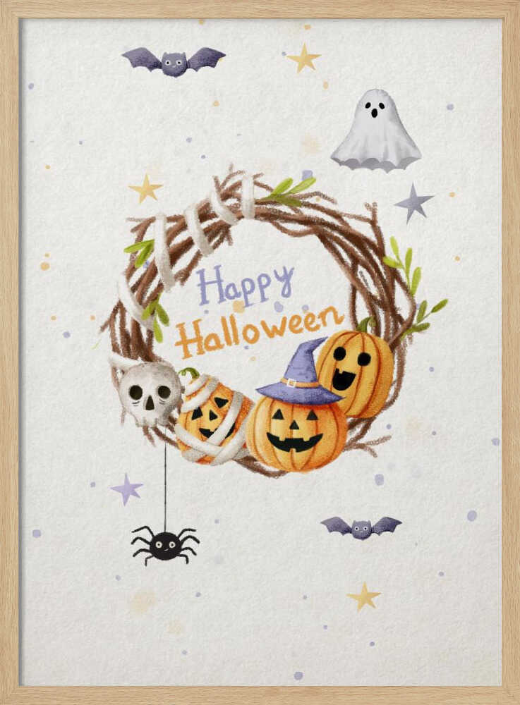 Halloween Dreamcatcher - Poster / Art Print