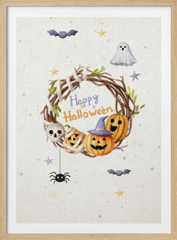 Halloween Dreamcatcher - Poster / Art Print