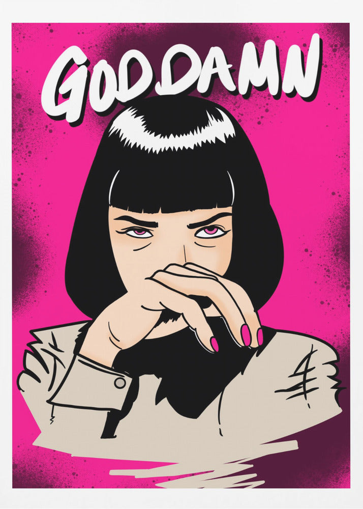 GODDAMN! - Poster / Art Print