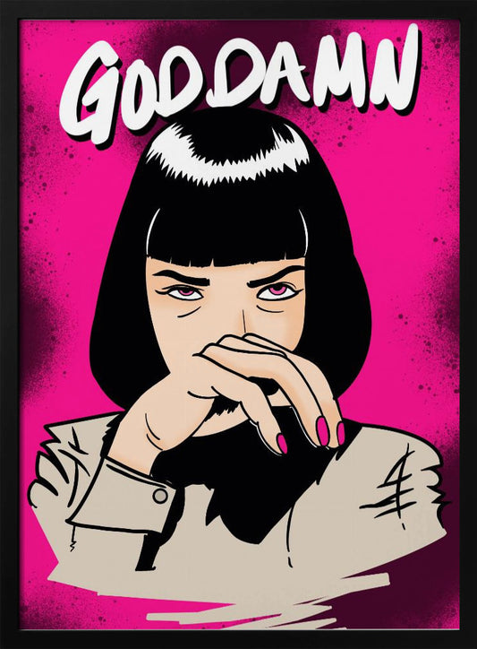 GODDAMN! - Poster / Art Print