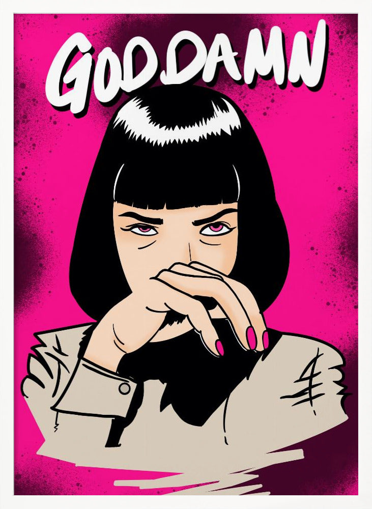 GODDAMN! - Poster / Art Print