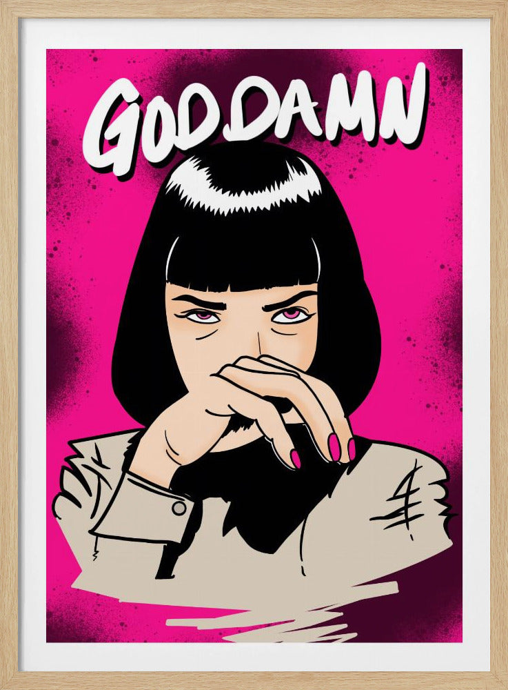GODDAMN! - Poster / Art Print