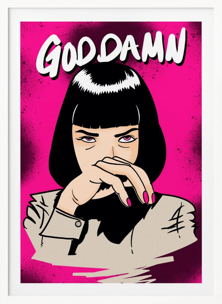 GODDAMN! - Poster / Art Print
