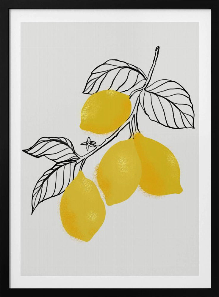 Lamya lemons - Poster / Art Print
