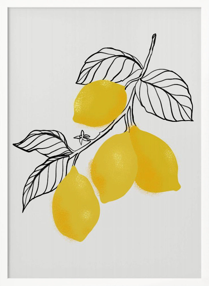 Lamya lemons - Poster / Art Print