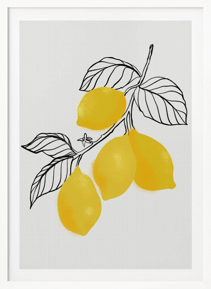 Lamya lemons - Poster / Art Print