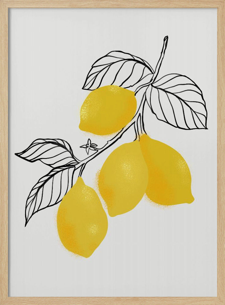 Lamya lemons - Poster / Art Print