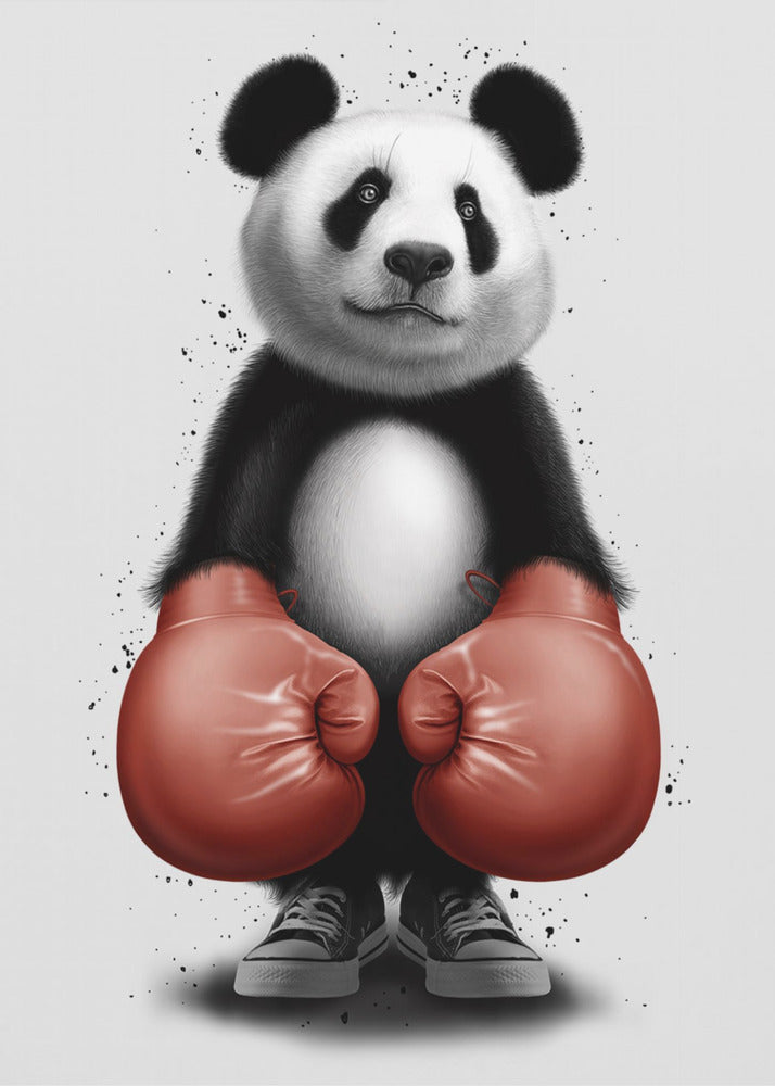 PANDA BOXER - Poster / Art Print