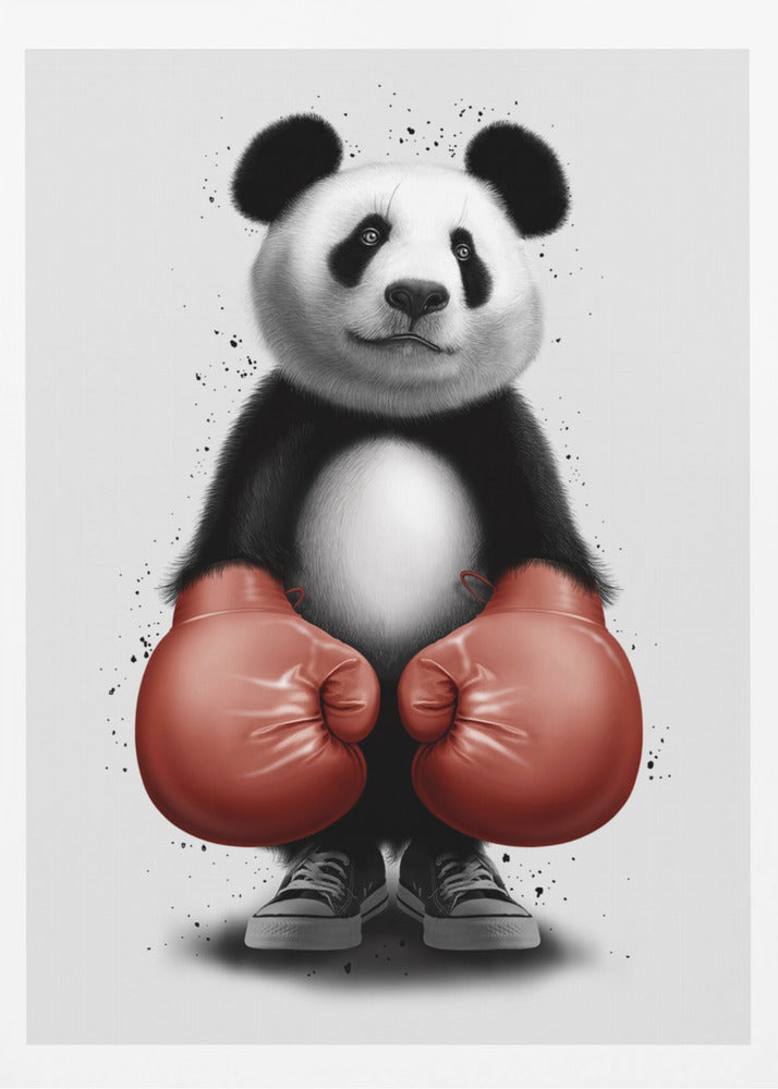 PANDA BOXER - Poster / Art Print